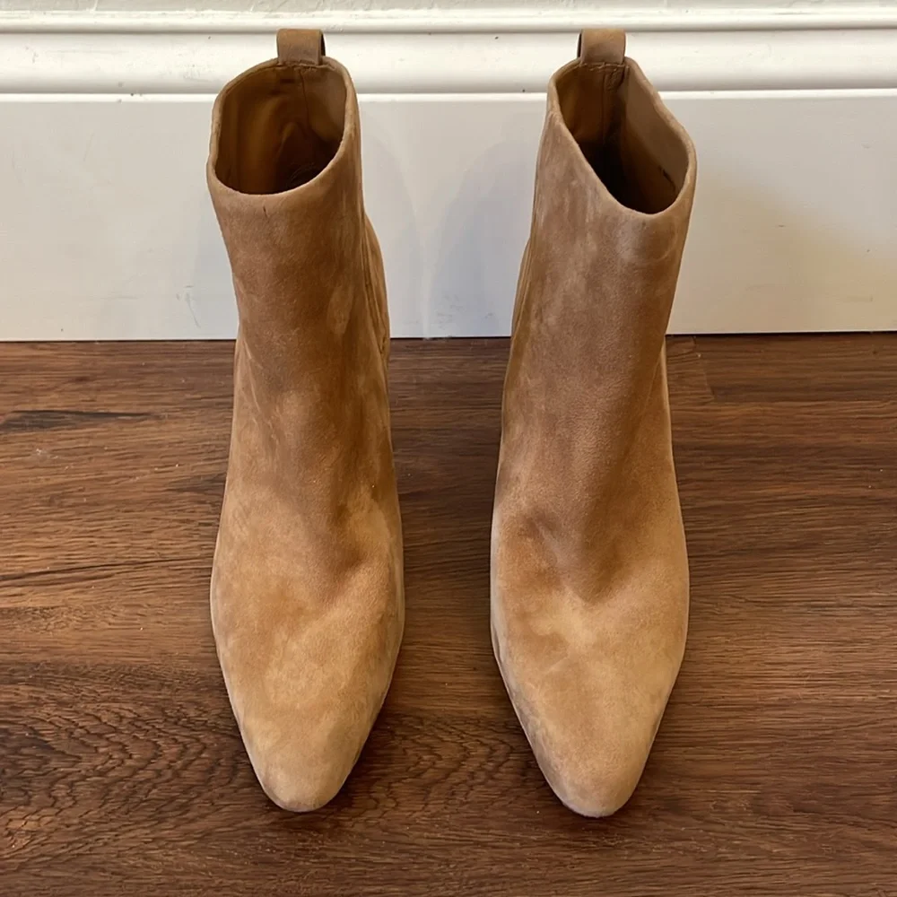 New Vince Hillside Suede Ankle Booties